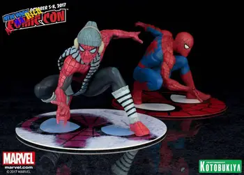 

Marvel The Amazing Spiderman Con La Sciarpa Artfx + Statua 1/10 Scala Preverniciato Corredo Di Modello Pvc Figure Giocattoli