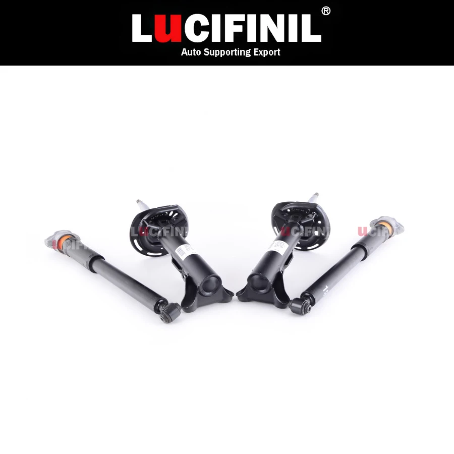 

LuCIFINIL 4pcs Front Spring Shock Absorber Strut Rear Damping Fit Mercedes Benz W204 W207 C230 C250 C300 2043260900 2043232400