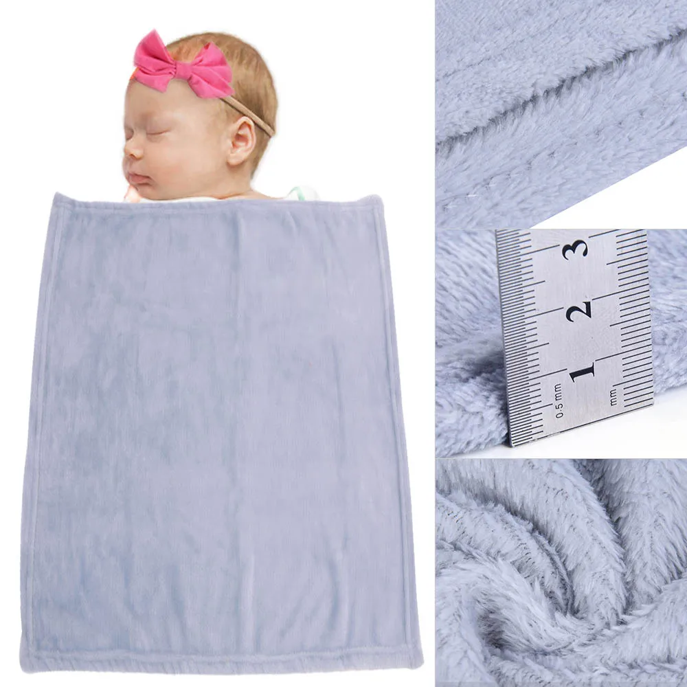 

Juneiour Solid Soft Baby Sleeping Blankets Throw Kids Blanket Warm Coral Blankets Flannel Beds/Plane/Sofa Cover Sherpa Bedspread