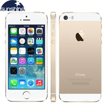 Original Apple Unlocked iPhone 5S IOS Mobile phone 4.0” 8 MP 16G/32G/64G Dual-core WIFI Smartphone