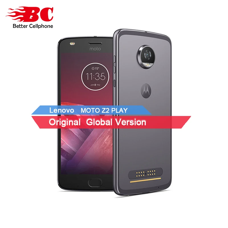 Новый Motorola MOTO Z2 PLAY xt1710 4 Гб ОЗУ 64 ПЗУ 4G LTE 5 &quot12 МП Восьмиядерный Android 7 1 Dual SIM 1920x1080