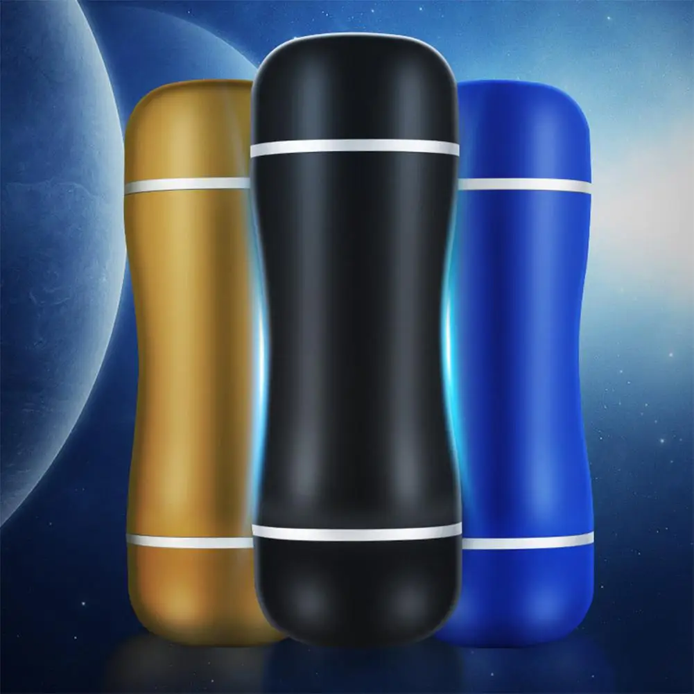 PERSONAGE 430g Soft Masturbator Double Head Strong Sucking Removable Male Love Cup Vagina Realistic Pocket Pussy