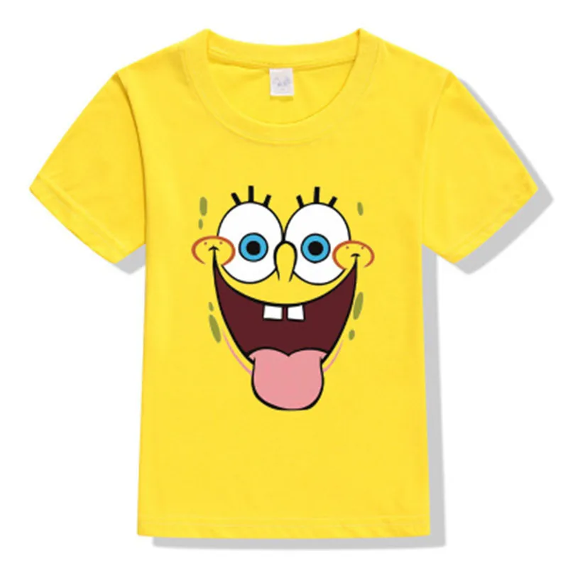Fashion Women Men T-Shirt 3D Print Cartoon SpongeBob Funny Short Sleeve Tee  Tops Clothing, Shoes & Accessories Fashion Men 