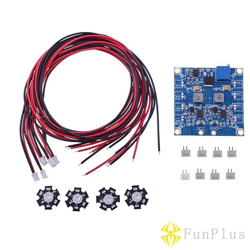 

RC LED Flashing Night Light with Control Board Module And Extension Wire for Quadcopter FPV 4 Axis Quad