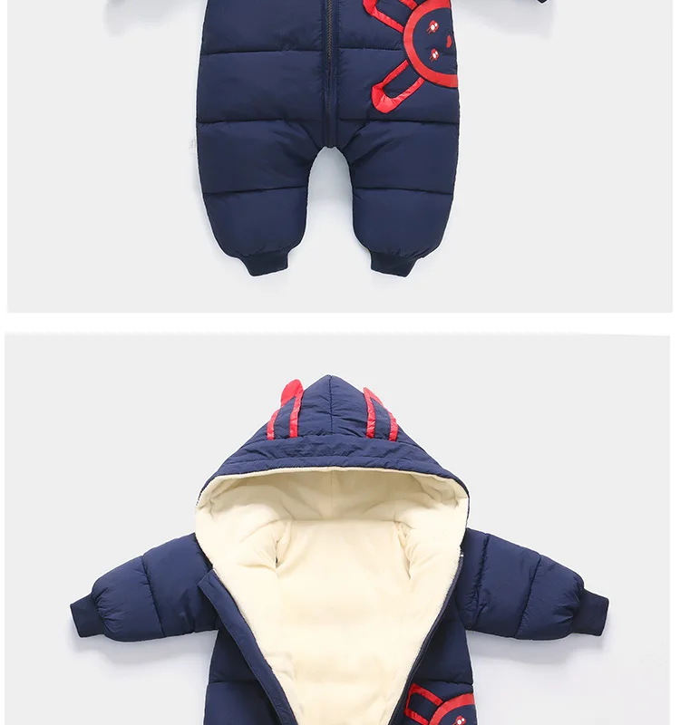 Детские комбинезоны; зимние куртки для маленьких девочек; весенне-осенние пальто с заячьими ушками; Комбинезоны для маленьких мальчиков; Одежда для новорожденных