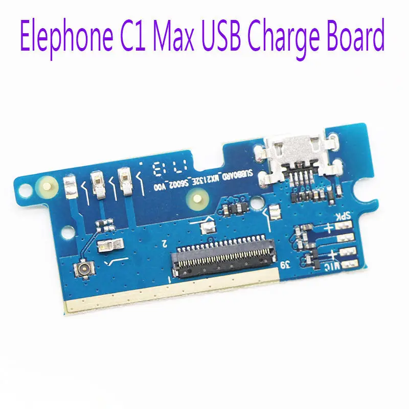 Для Elephone C1 Макс зарядки Порты и разъёмы Разъем USB Шлейф для зарядного устройства кабель