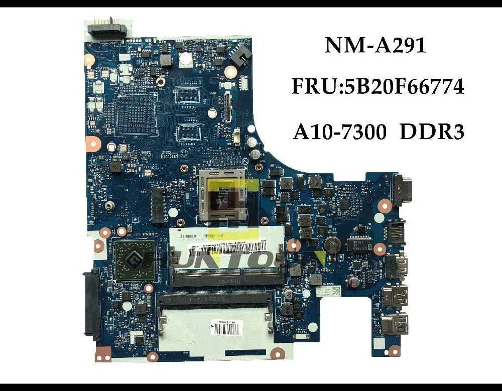 FRU: 5B20F66774 для Lenovo Z50-75 G50-75 материнская плата ноутбука ACLU7/ACLU8 NM-A291 A10-7300U DDR3 100%
