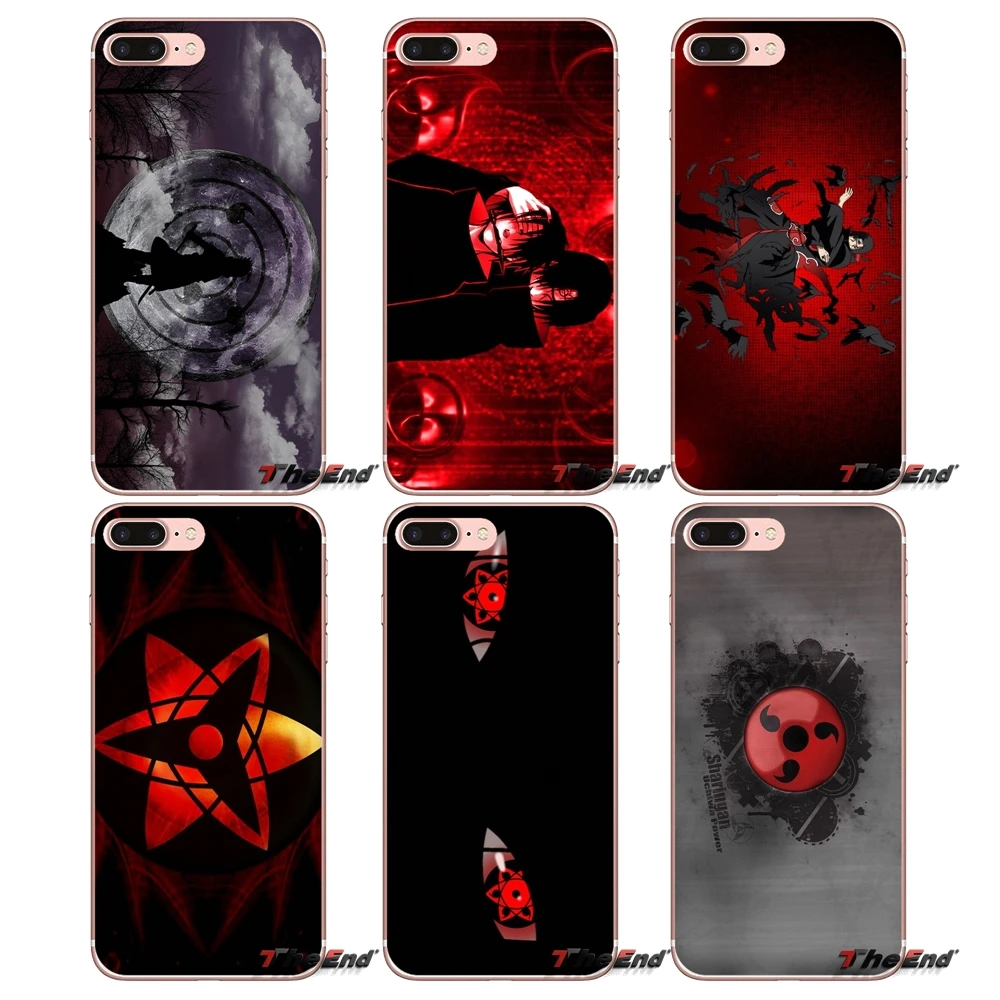 For Xiaomi Redmi 4 3 3S Pro Mi3 Mi4 Mi4i Mi4C Mi5 Mi5S Mi Max Note 2 Shippuden Eye Anime Naruto Logo Soft Case | Мобильные телефоны