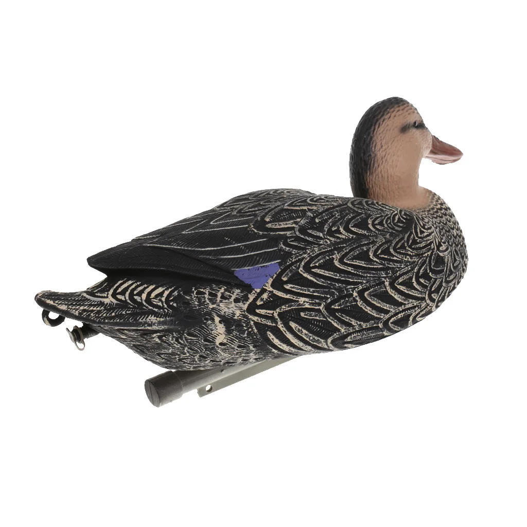 4 Pieces 3D Lifelike Floating Mallard Duck Decoy Hunting Decoys Garden Yard Lawn Garden Yard Lake Decorative Garden Ornaments