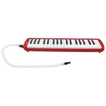 HOT-IRIN 1 set 37 Piano Keys Melodica Pianica Musical Instrument with Carrying Bag for Students Beginners Kids Red