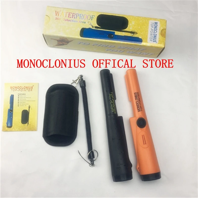 

2018 NEW High Sensitive Garrett Metal Detector Pro Pointer Pinpointing Hand Held gold Detector Water-resistant with Bracelet