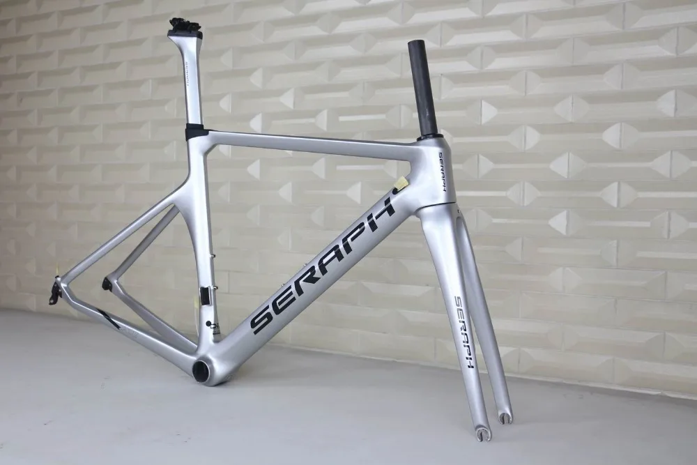 Excellent SERAPH paint carbon bicycle frame Custom painting  TanTan company.  factory sale OEM products  road carbon frame TT-X1 frame 1