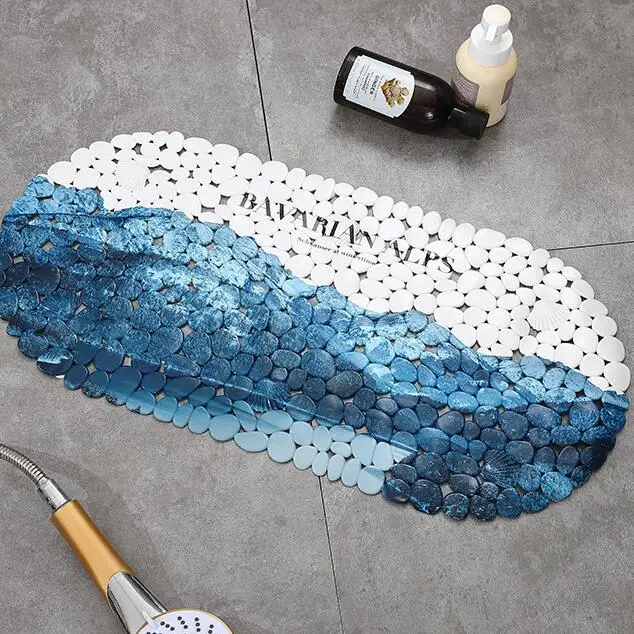 ПВХ коврик для ванной комнаты, коврик для ванной, коврик для ванной комнаты с присоской, нескользящий коврик для ванной, набор ковров для ванной, Декор