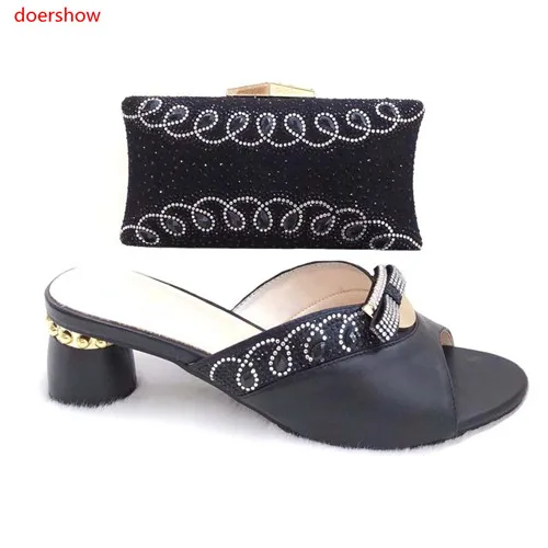 

doershow shoes and bag set Italian shoe with matching bag best selling ladies matching shoe and bag Italy shoe and bags!HLM1-1