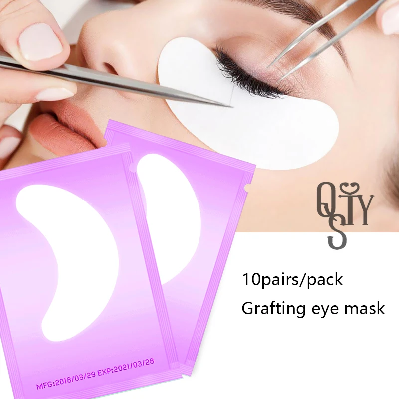 

10 Pairs/Lot Patches for Eyelash Extensions Under Eye Pads Eyelash Extension Tools Eyelash Patches Eye Sticker Wraps