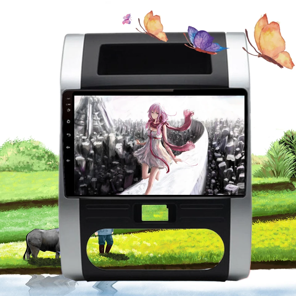 Sale 2 Din Android 9.1 Car DVD Player ForNissan X-Trail X Trail Qashqai 2008-2013 Wifi GPS Navi Radio Stereo Audio Multimedia 2