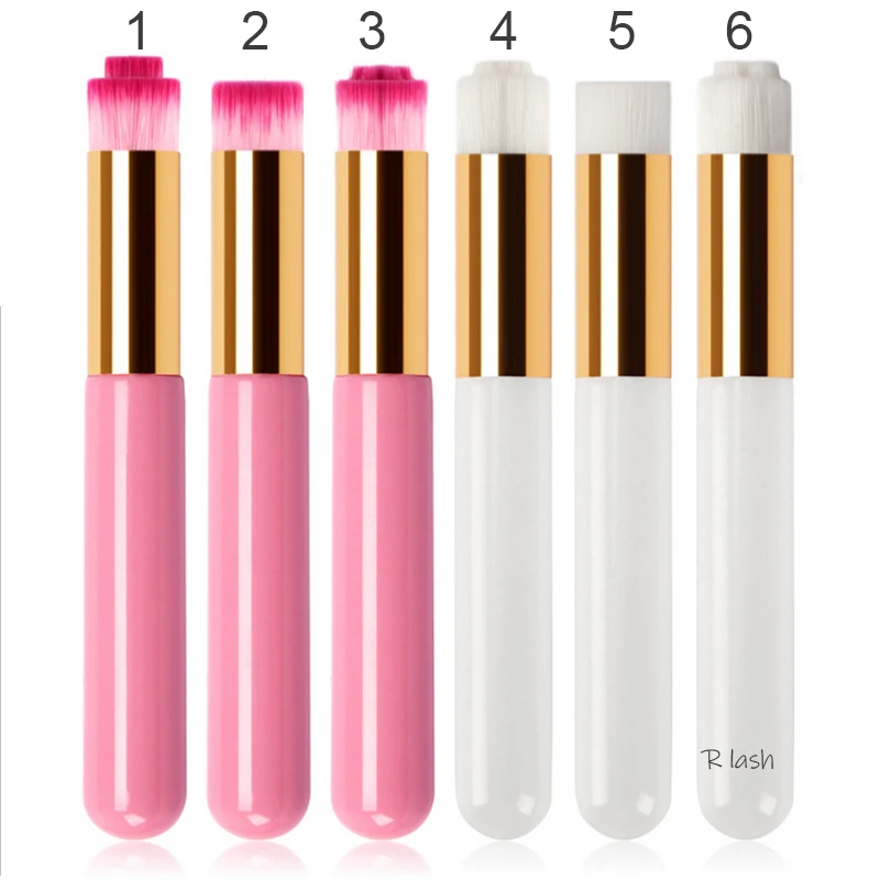 

2 pcs eyelash extension cleaning brush shampoo brush nose brush