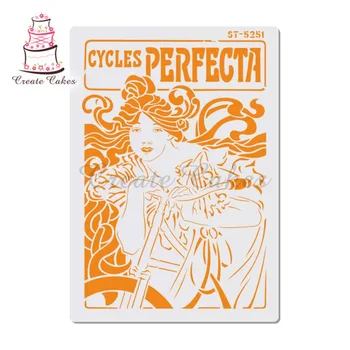 

Beauty Stencil For Walls Painting Scrapbooking Stamp Album Decorative Embossing DIY Craft Paper Card Flower Template