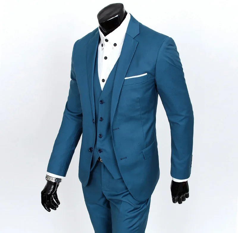 mens two piece casual suits