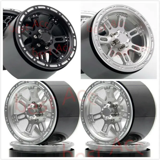 

2027 Wheel Rims 2.2" RC 1:10 Rock Crawler Axial Wraith YETI SCX10 RR10 TRX4 4P