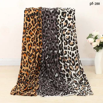 

Fabric for Fashion Shirts of Leopard-print Polyester Fabric Exploded in Autumn and Winter Huayao Printed Fabric Chiffon fabric