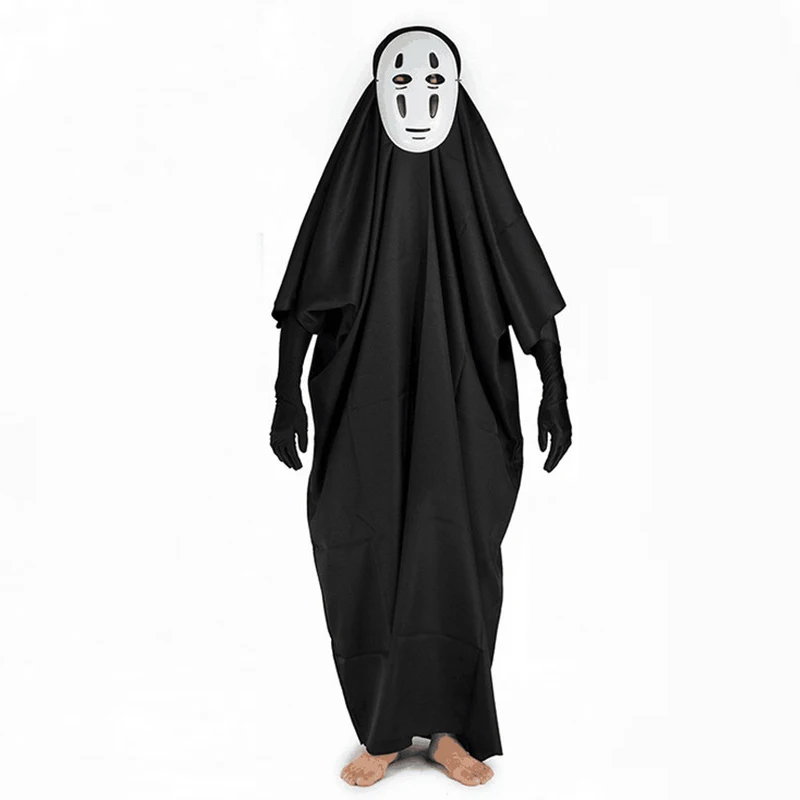 Adult Mens Childrens Anime No Face Man Cosplay Costumes Boys Spirited