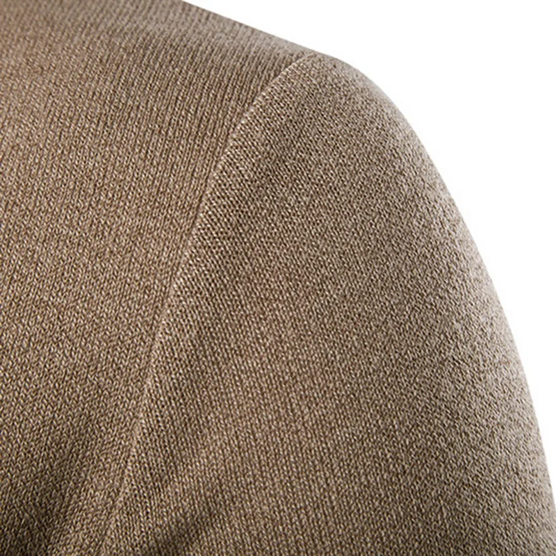 Wenyujh осенний однобортный мужской модный кардиган, однотонные вязаные свитера для мужчин, повседневные тонкие свитера с длинным рукавом, топы