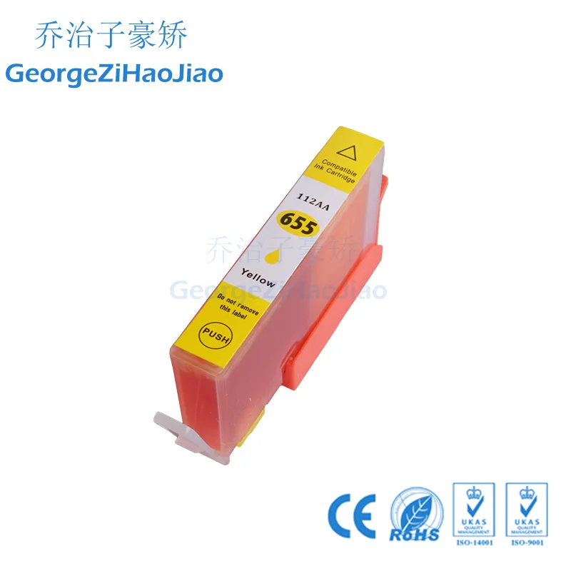 10 x чернильный картридж совместимый для HP655 655XL Deskjet 3525 4615 4625 5525 6520