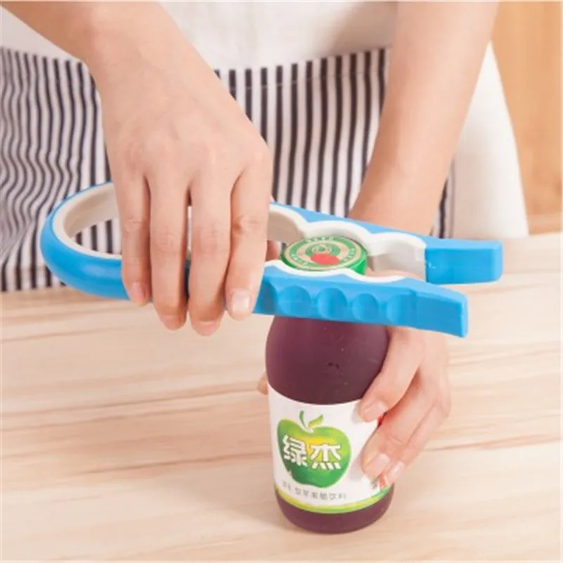 

4 in 1 Handy Anti-slip Can Lid Screw Opener Bottle Opener for Beer Bottle Jar Opener Kitchen Cooking Gadgets Accessory