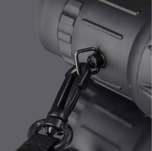 16x52 التكبير مصغرة أحادي تلسكوب أسود عالية Quilaty واحدة التركيز البصرية عدسة السفر الإكتشاف نطاق HD Monoculars التلسكوبات