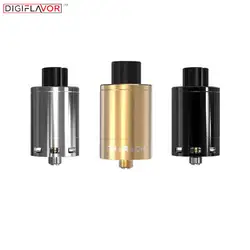 100% Оригинальные digiflavor Фараона dripper танк с 25 мм Диаметр Зажимы построить двухслойные тройное дно воздушный поток отверстия распылитель