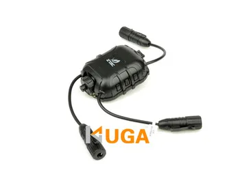 Z-Tactical Z4 Z4OPS Classic PTT (Lite Edition Version) for Radio Headset Airsoft Tactical Headset Z118 Black/Dark Earth