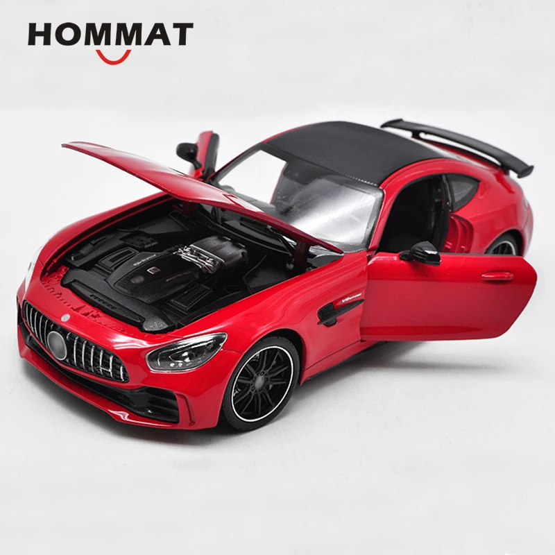 Спортивные весы hommate Welly 1:24 спортивные AMG GT R из металлического сплава для