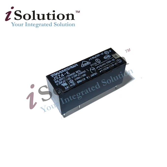 10 шт JS24-K 8A 24V 5pin JS Series 1 POLE - Средний Контроль нагрузки новые и оригинальные |