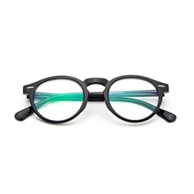 Круглые очки для глаз, женские для мужчин, поддельные оправы для очков, винтажный с прозрачными стеклами, оптические очки, оправа для очков