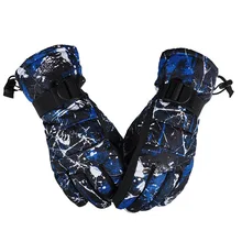 Лыжные перчатки, перчатки для сноуборда, снегохода, езды на мотоцикле, зимние перчатки, сохраняющие тепло, ветрозащитные, водонепроницаемые, унисекс, зимние перчатки