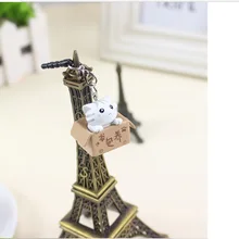 4 шт./компл. 4 разных цвета в поисках Питомца Кошка Дизайн 3,5 мм Мобильный телефон ушной колпачок Пылезащитная заглушка для iPhone Android анти Пылезащитная заглушка