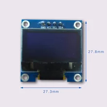 0.96 Inch OLED Display 12864 LCD Screen Module IIC Interface 12864 Module Provides The Schematic Diagram For Arduino