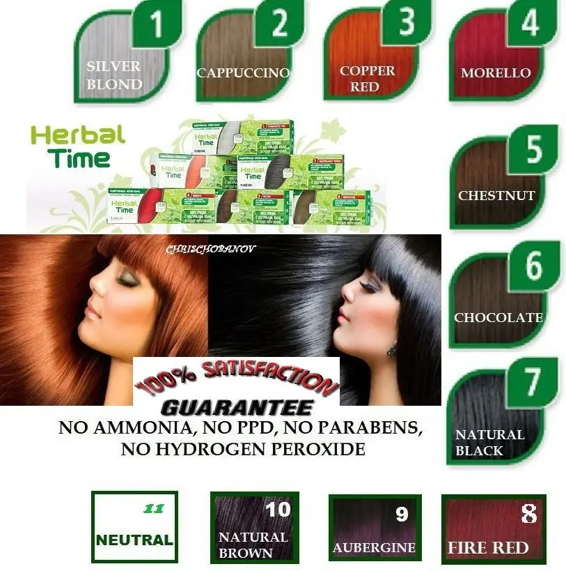 Restoring Gray Hair To Its True Color Without Dye Hairprint Review Before And After Henna Caca Noir For Dark Brown Hair