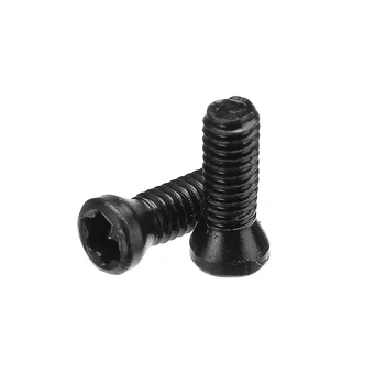 

50Pcs Machine Screw M4* 8/9/10/12/14/16mm Carbon Steel Insert Torx Screw for Replaces Carbide Inserts CNC Lathe Tool