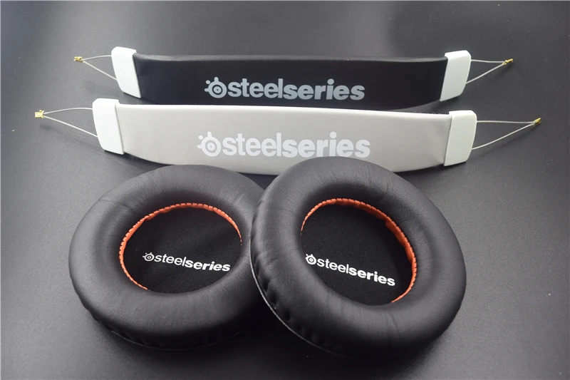 

Brand New Audio Headband Cushion Head band Pads + Ear pad For SteelSeries Siberia V1 V2 V3 Prism Gaming Headphones Headsets