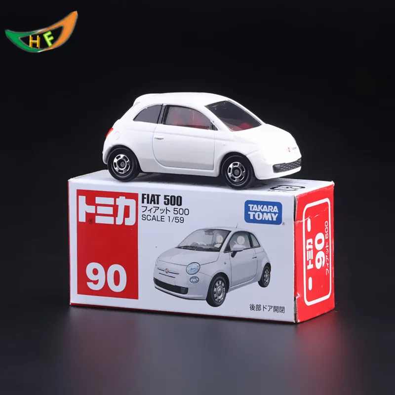 Tomy Tomica Alloy Family Fiat 500 Acousto optic Toys Car Classic Alloy