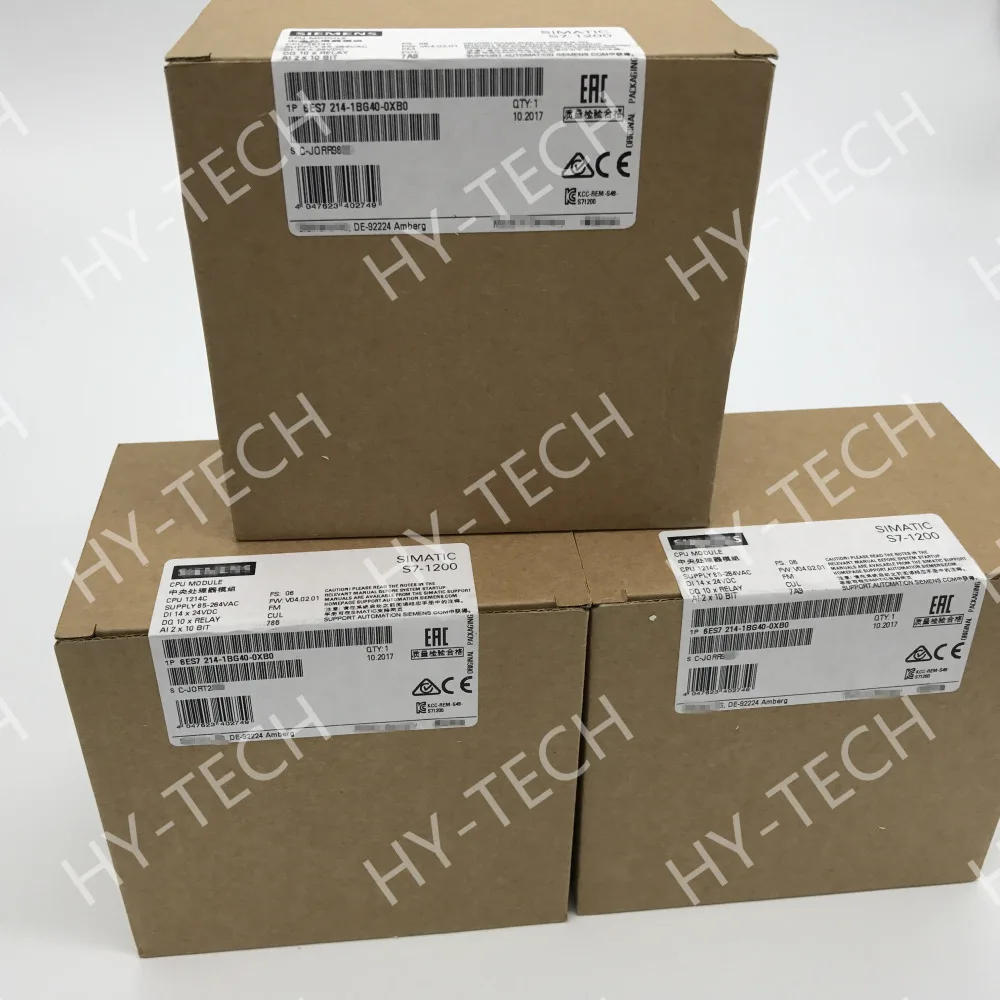 

6ES7214-1BG40-0XB0 SIMATIC S7-1200, CPU 1214C, compact CPU 6ES72141BG400XB0 PLC module AC/DC/relay