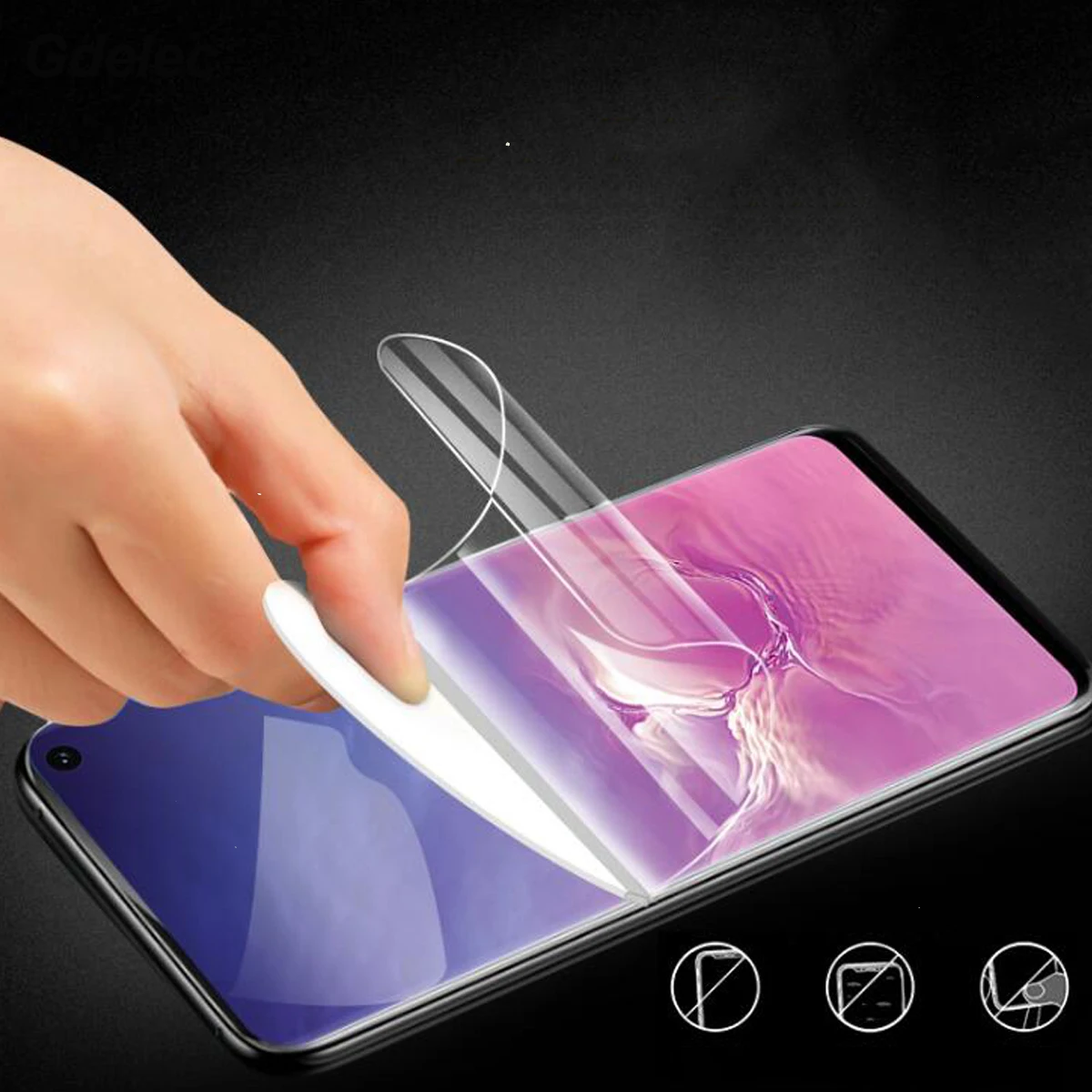 Soft HD Front&Back Hydrogel Film for Xiaomi 9t mi 9t pro Full Cover TPU Nano Screen Protector Film with Tools