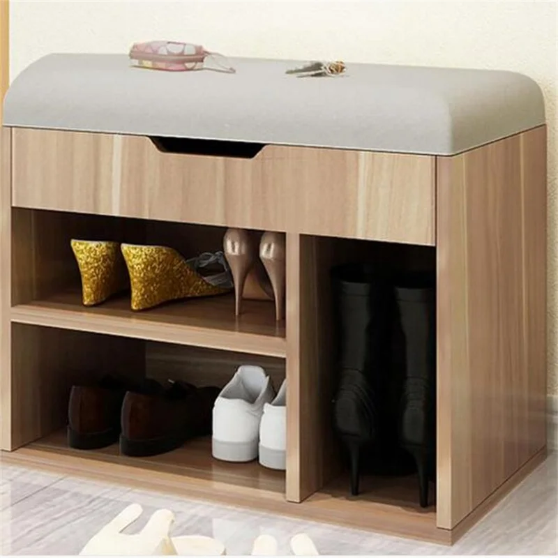 متعددة الأغراض أحذية تخزين البراز الأحذية الحديثة-تغيير مقعد غرفة المعيشة خزانة خذاء