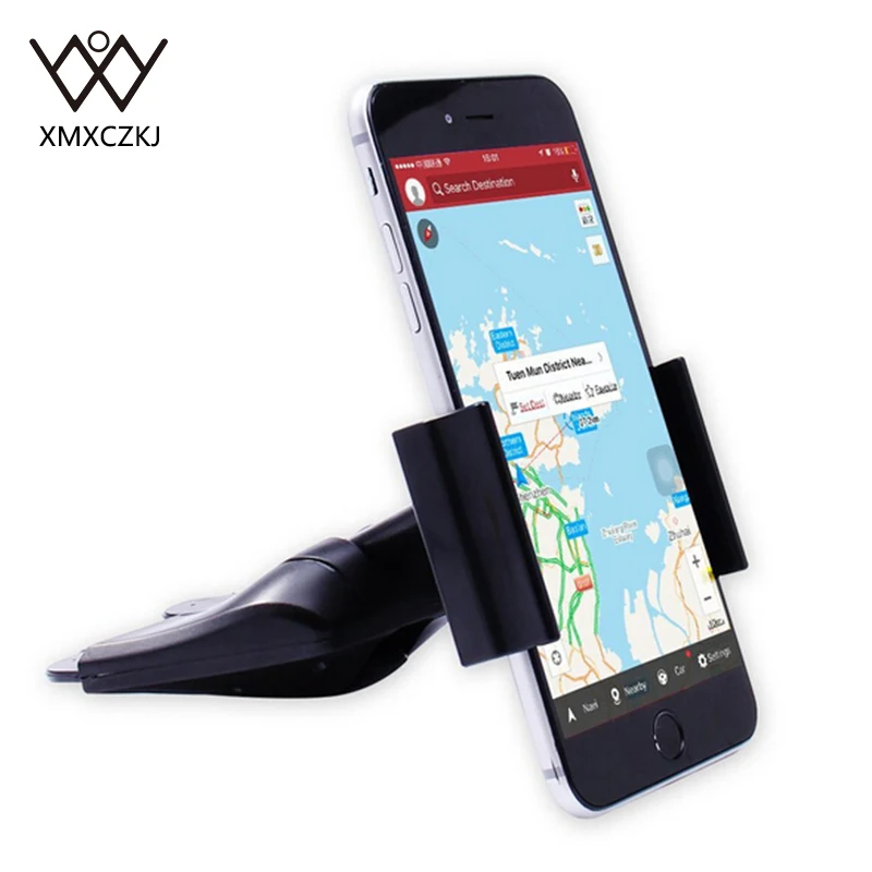 XMXCZKJ Smartphone Holder Universal Adjustable CD Player phone holder