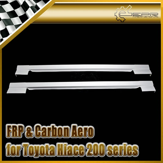 

Car Styling For Toyota Hiace 200 series JD Style FRP Fiber Glass Side Skirt
