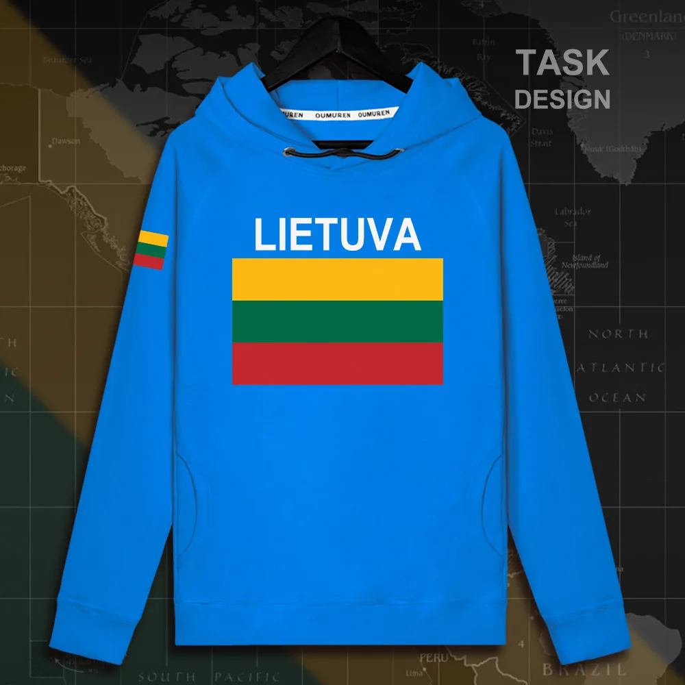 Lithuania Lithuanian Ltu Lietuva Lietuvos Mens Hoodie Pullovers Hoodies