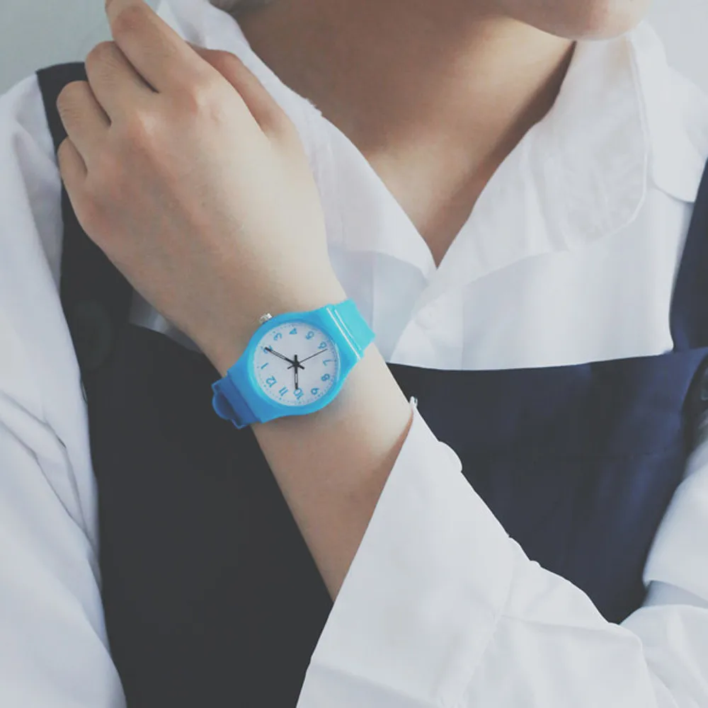 Duobla модные простые часы для девушек, маленькие свежие мягкие часы для девушек, часы для отдыха, Relogio Feminino, дропшиппинг, горячая Распродажа 40Q