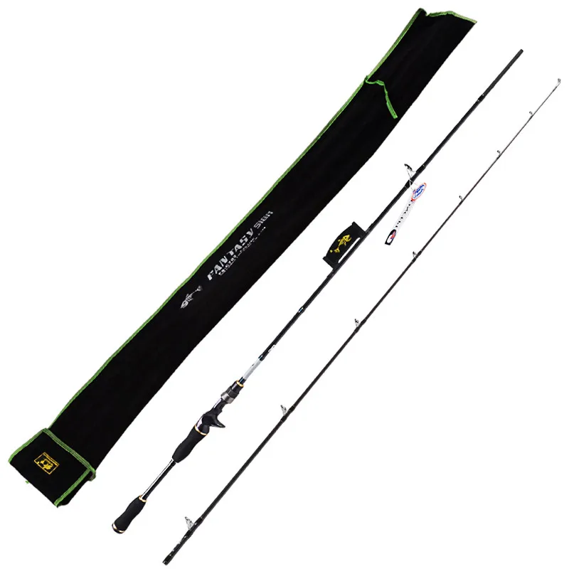 Varas de Pesca Vara de Pesca Canne a Peche 2.4m de Carbono Baitcsting - ml mh Pólo 2019 1.8m 2.1m m 4 De Pesca vara de Pesca pólo Canne a Peche